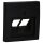 Busch-Jaeger 1803-02-915 Zentralscheibe 2-fach Busch-balance® SI Schwarz matt 2CKA001753A0216