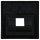 Busch-Jaeger 1803-915 Zentralscheibe UAE 1-fach Busch-balance® SI Schwarz matt 2CKA001753A0217