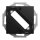 Busch-Jaeger 2549-915 Zentralscheibe mit Tragring 25-polige D-Subminiatur-Steckverbinder Schwarz matt 2CKA001724A4469