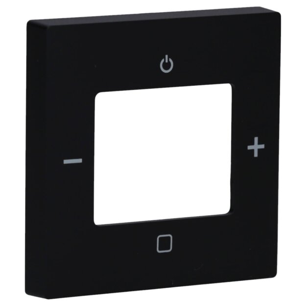 Busch-Jaeger 8252-915-101 Zentralscheibe Busch-Radio Busch-balance® SI Schwarz matt 2CKA008200A0293