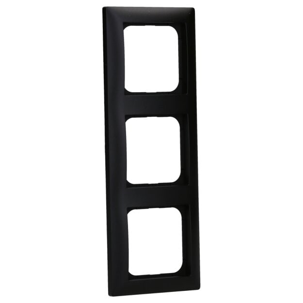 Busch-Jaeger 1723-915 Abdeckrahmen 3-fach Busch-balance® SI Schwarz matt  2CKA001725A1570