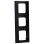 Busch-Jaeger 1723-915 Abdeckrahmen 3-fach Busch-balance® SI Schwarz matt  2CKA001725A1570