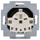 Busch-Jaeger 20 EUC-915 SCHUKO® Steckdosen-Einsatz mit Steckanschluss Busch-balance® SI Schwarz matt 2CKA002011A6341