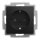 Busch-Jaeger 20 EUCB-915 SCHUKO® Steckdosen-Einsatz Safety+ Busch-balance® SI Schwarz matt 2CKA002013A5535