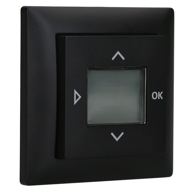 Busch-Jaeger 6411 UJ-915-101 Jalousie-Komfort-Timer Komplettset  Busch-balance® SI Schwarz matt 2CKA006410A0414