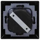 Busch-Jaeger 6523 UJ-915-102 Busch-Drehdimmer LEDKomplettset Busch-balance® SI Schwarz matt 2CKA006512A0363