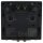 Busch-Jaeger 64764-915 Busch-Wächter® 180 flex Komfort-Sensor mit Multilinse Busch-balance® SI Schwarz matt 2CKA006800A3231