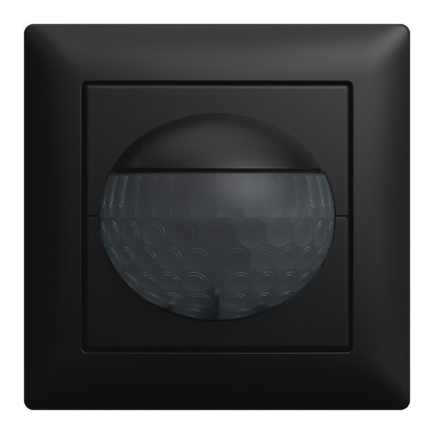 Busch-Jaeger 62764 UJ-915-WL Busch-Wächter® 180 flexKomplettset mit Komfort-Sensor Multilinse Schwarz matt 2CKA006200A0949