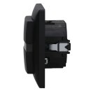 Busch-Jaeger 64765 UJ-915 Busch-Komfortschalter® flexKomplettset mit Relais-Einsatz Busch-balance® SI Schwarz matt 2CKA006800A3232