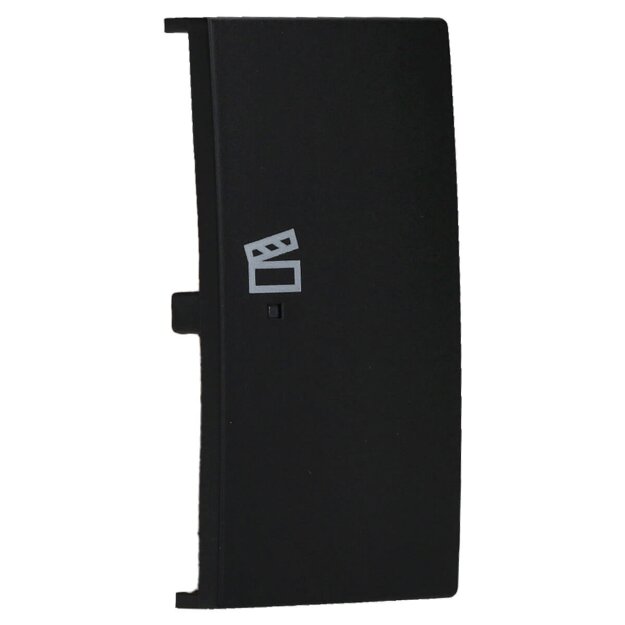 Busch-Jaeger 6233-22-915 Wippe 2-fach rechts mit Symbol "Szene" Busch-balance® SI Schwarz matt 2CKA006220A1011