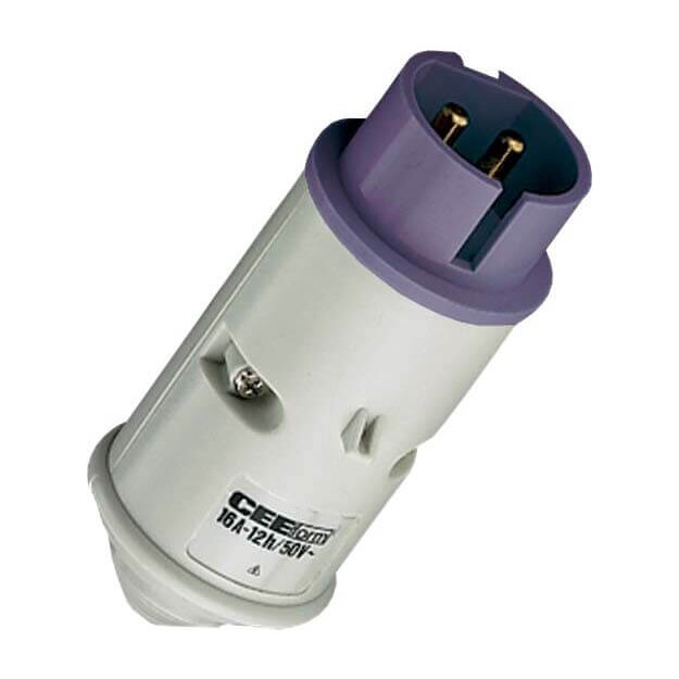 Mennekes Stecker 16A 2p 25V IP44 629A