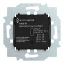 Busch-Jaeger 6479 U Power supply insert mit USB C schwarz...