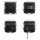 Busch-Jaeger 1510 UJ-915 Rufset mit Akkupuffer Nach DIN VDE 0834 Busch-balance® SI Schwarz matt 2TKA00005976