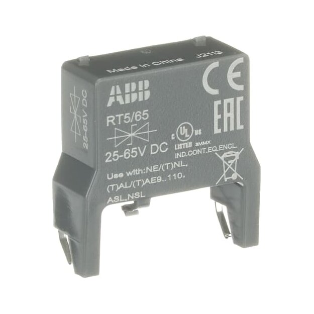 ABB RT5/65 Löschglied 25-65V DC Transildiode für AL9-AL40 / ASL9-ASL16 / GAE 1SBN050020R1001