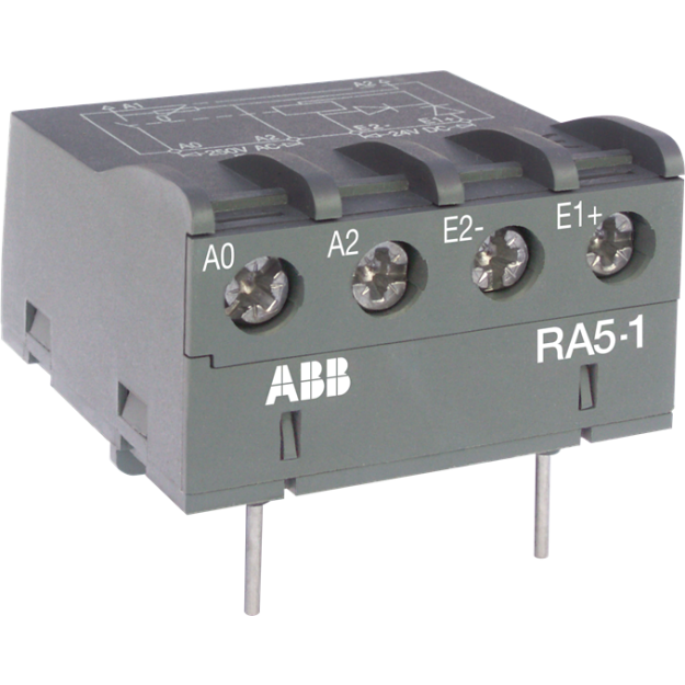 ABB RA5-1 Interface Relais 24-250V 50/60Hz / 24VDC für A9 - A110 / N 1SBN060300R1000