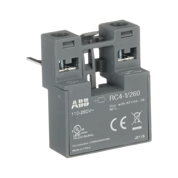 ABB RC4-1/260 Löschglied 110-260 V AC 50/60Hz RC-Typ 1SBN050400R1002