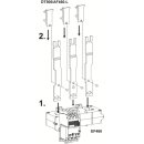 ABB DT500/AF460-L Montageset lang zur Montage von E500DU...