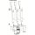 ABB DT500/AF460-S Montageset kurz zur Montage von E500DU an AF400/AF460 1SAX701902R1011
