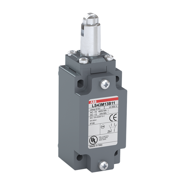 ABB LS43M13B11 Standard-Positionsschalter Metall-Gehäuse IP66 1SBV011613R1211