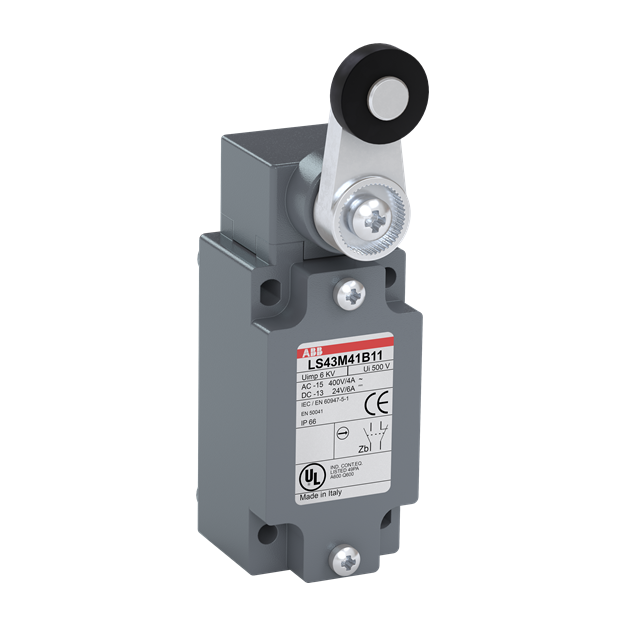 ABB LS43M41B11 Standard-Positionsschalter Metall-Gehäuse IP66 1SBV011641R1211