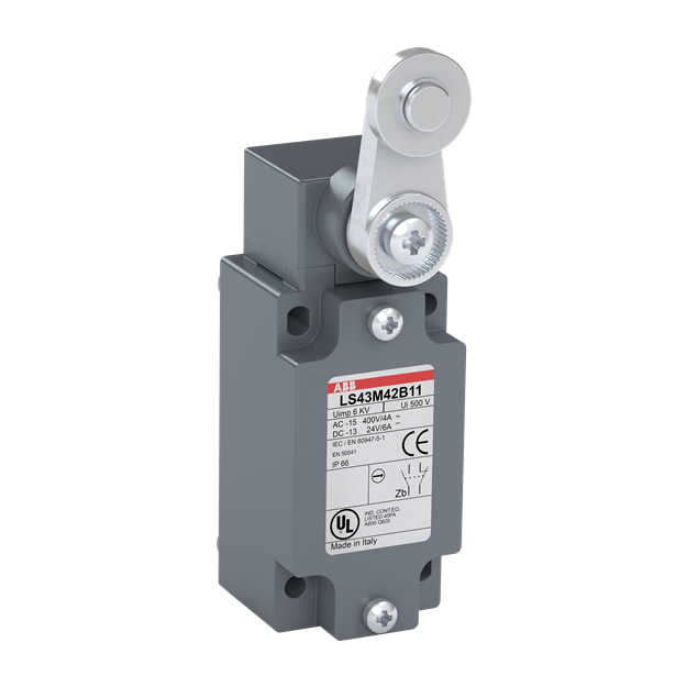 ABB LS43M42B11 Standard-Positionsschalter Metall-Gehäuse IP66 1SBV011642R1211