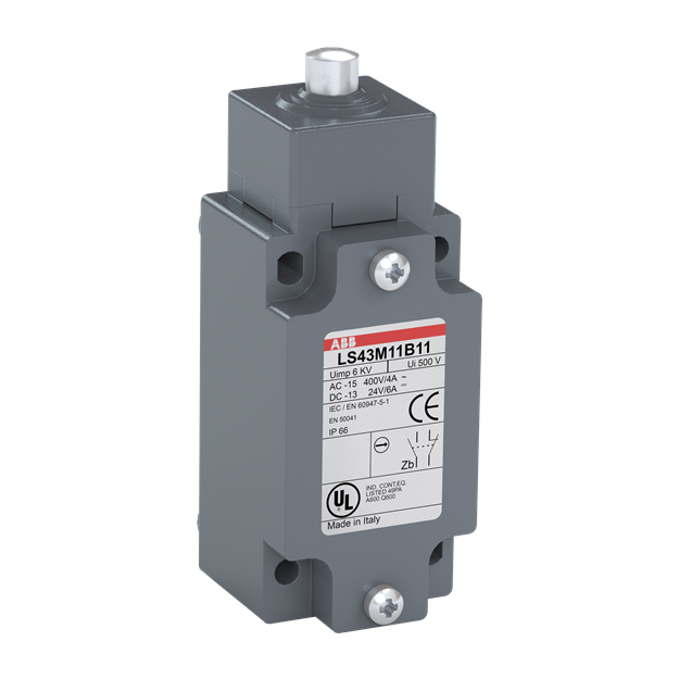 ABB LS45M11B11 Positionsschalter Metallgehäuse IP66 1SBV013111R1211
