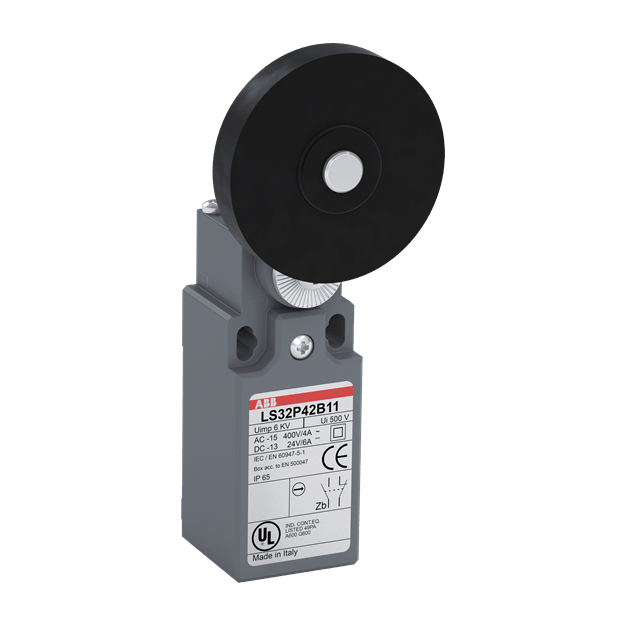 ABB LS33P42B11 Standard-Positionsschalter Kunststoff-Gehäuse grau IP65 1SBV012242R1211
