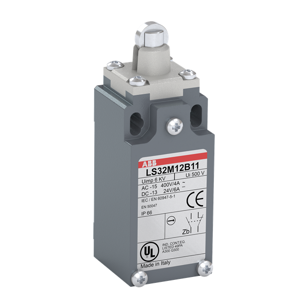 ABB LS32M12B11 Standard-Positionsschalter Metall-Gehäuse IP66 1SBV011912R1211