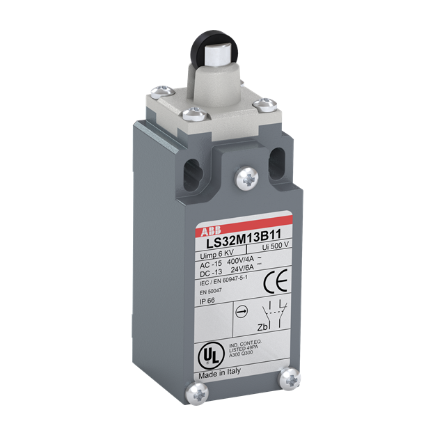 ABB LS35M13B11 Standard-Positionsschalter Metall-Gehäuse IP66 1SBV013713R1211