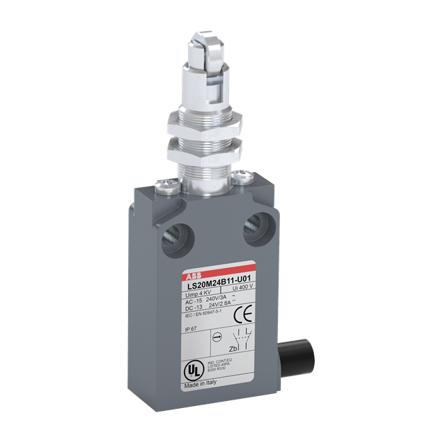ABB LS20M24B11-U01 Positionsschalter Metall-Gehäuse IP67 1SBV015524R2601