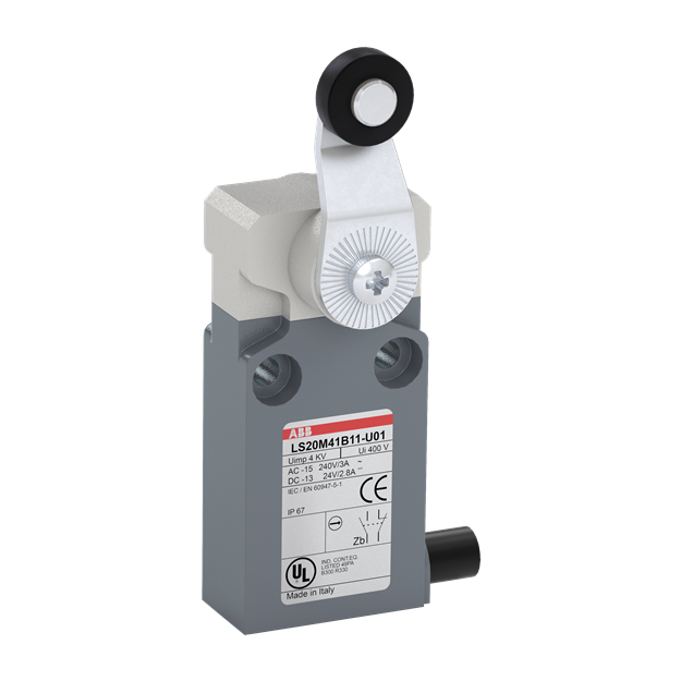 ABB LS20M41B11-U01 Positionsschalter Metall-Gehäuse IP67 1SBV015541R2601