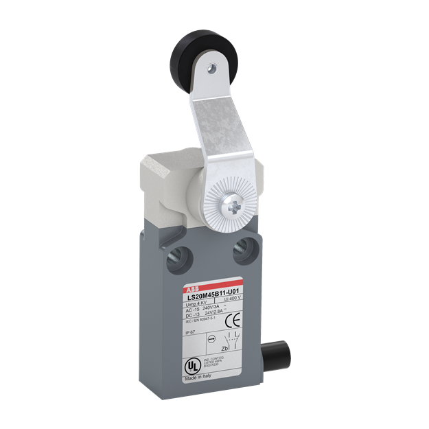 ABB LS20M45B11-U01 Positionsschalter Metall-Gehäuse IP67 1SBV015545R2601