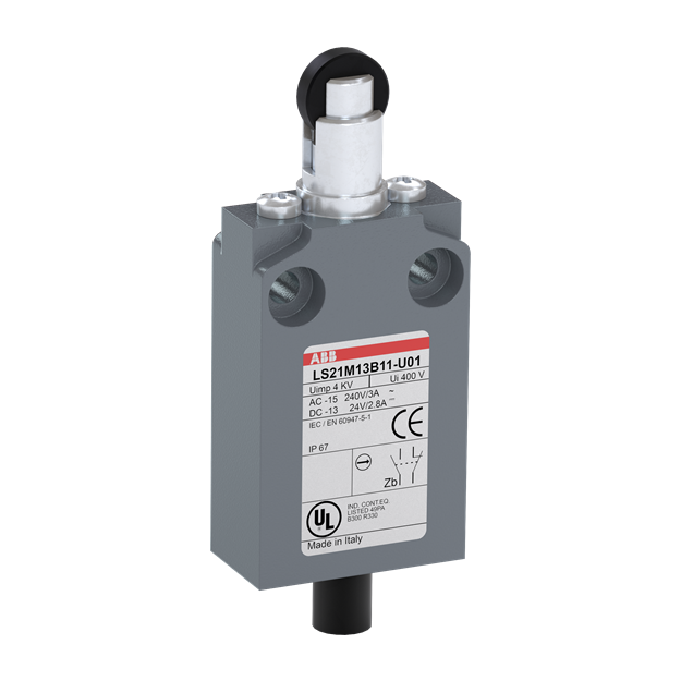 ABB LS21M13B11-U01 Positionsschalter Metall-Gehäuse IP67 1SBV015613R2601