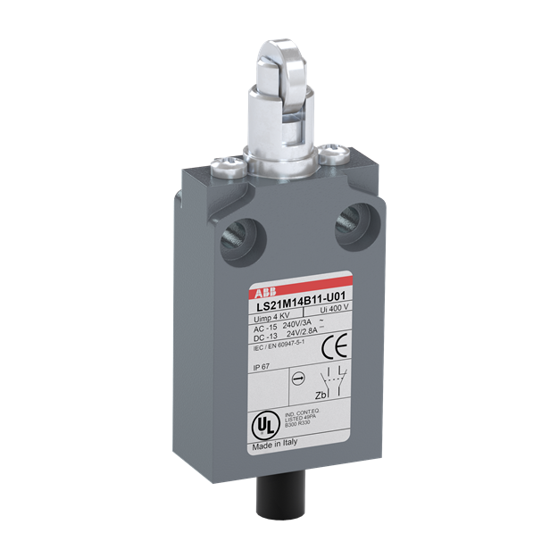 ABB LS21M14B11-U01 Positionsschalter Metall-Gehäuse IP67 1SBV015614R2601