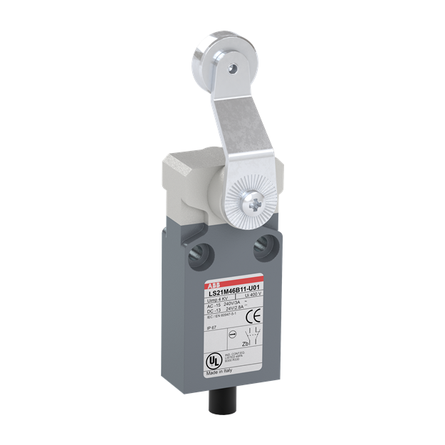ABB LS21M46B11-U01 Positionsschalter Metall-Gehäuse IP67 1SBV015646R2601