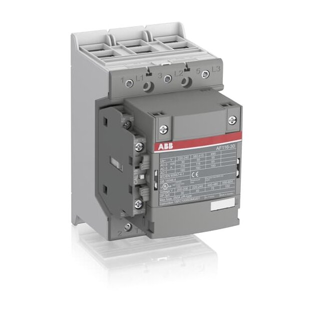 ABB AF116-30-11-12 Schütz 55kW 48-130V 50/60Hz / DC Klemmenanschlüsse 1SFL427001R1211