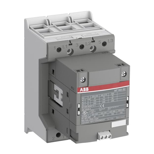 ABB AF140-30-00B-33 Schütz 75kW 100-250V 50/60Hz / DC integrierte SPS-Schnittstelle 1SFL447002R3300