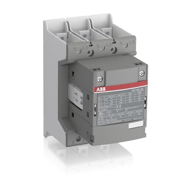 ABB AF146-30-00B-13 Schütz 75kW 100-250V 50/60Hz / DC Schienenanschlüsse 1SFL467002R1300