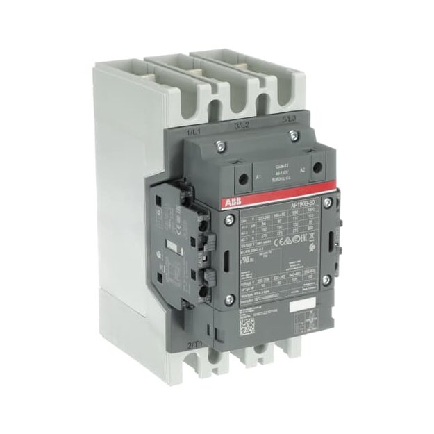 ABB AF190B-30-22-12 Schütz 48-130V 50/60Hz / DC Hiko: 2S+2Ö Schienenanschlüsse 1SFL487063R1222