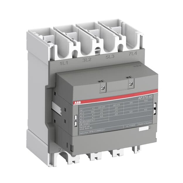 ABB AF370-40-00-13 Schütz 4-polig 100-250V 50/60Hz / DC Schienenanschluß 1SFL607102R1300