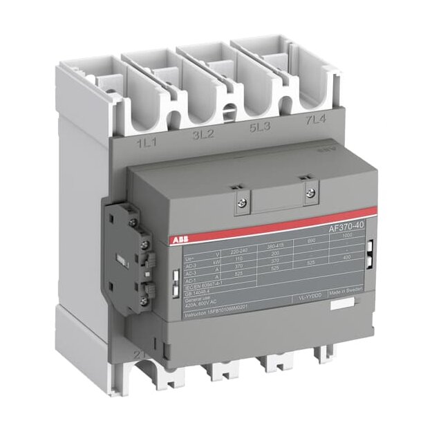 ABB AF370-40-22-14 Schütz 4-polig 250-500V 50/60Hz / DC "Hiko: 2S + 2Ö 1SFL607102R1422