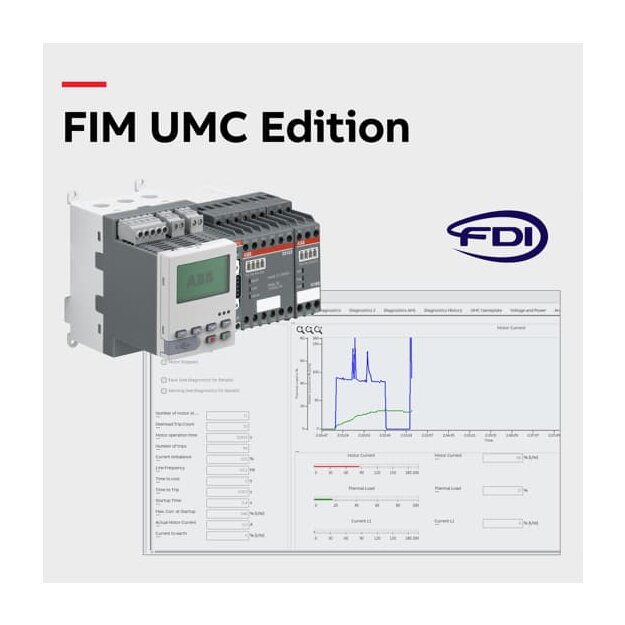 ABB FIM UMC Edition Konfigurationssoftware UMC100.3 Einzelplatzlizenz 1SAJ925000R0001
