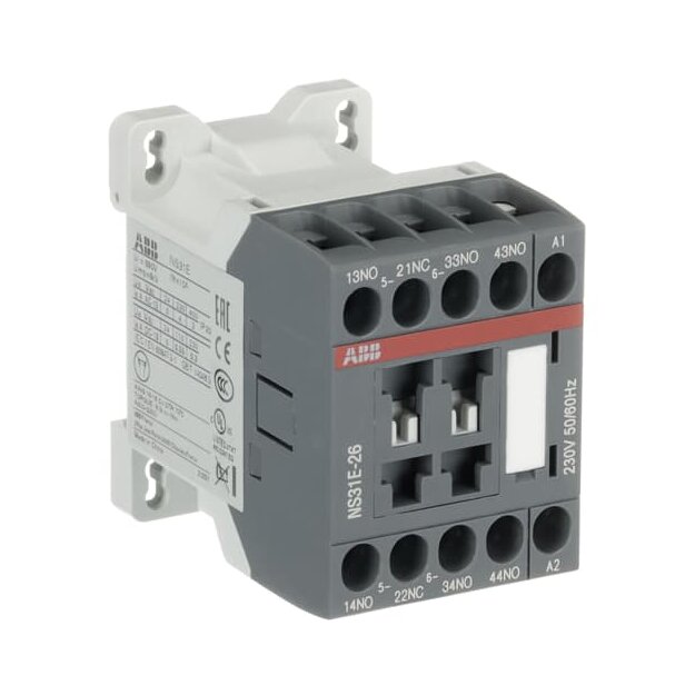 ABB NS31E-26 Hilfsschütz 230V 60/60Hz 3S+1Ö 1SBH101001R2631