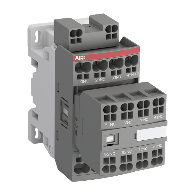 ABB NF62EK-13 Hilfsschütz 100-250V 50/60Hz / DC 6S+2Ö Push-In Anschlussklemme 1SBH137005R1362
