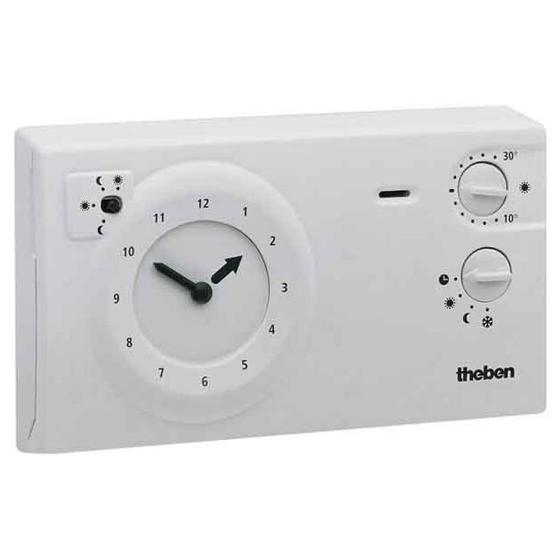 Theben 7820030 Uhrenthermostat RAMSES 782 Weiß