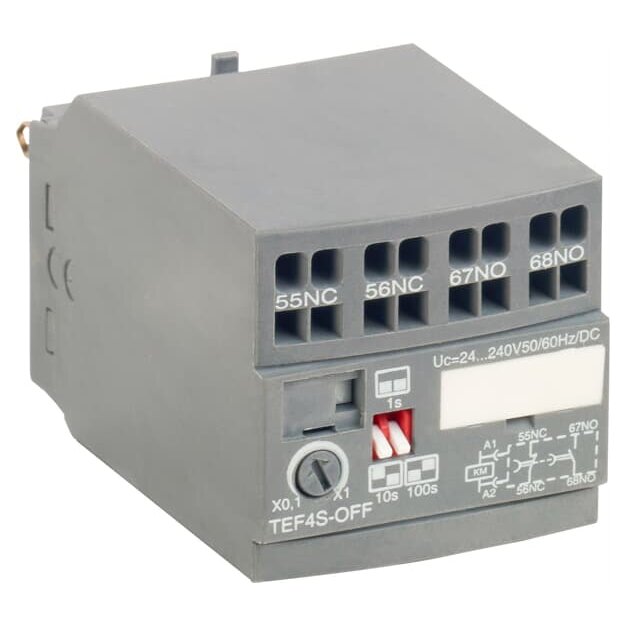 ABB TEF4S-OFF Elektronischer Timer passend für AF09 - AF96 frontseitige Montage 1SBN020115R1000