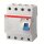 ABB F204A-63/0,03/16,7Hz FI-Schutzschalter 4P,Typ A 63A,30mA 16,7Hz 2CSF204196R1630