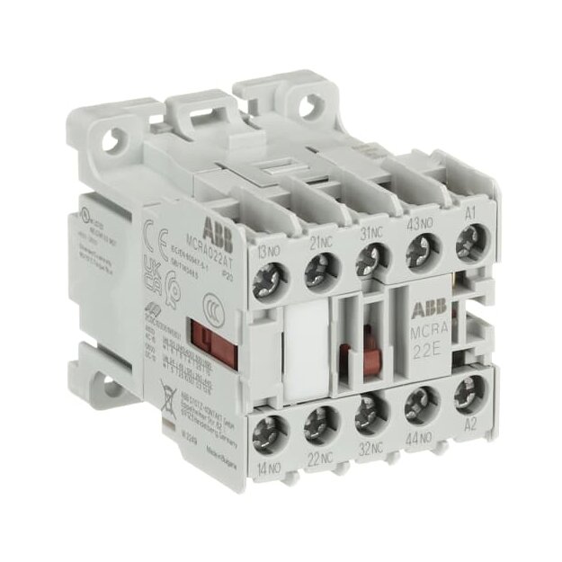 ABB MCRA022ATN Kleinhilfsschütz 2S+2Ö 220-240V 50Hz / 240-277V 60Hz 1SAH100024R9900