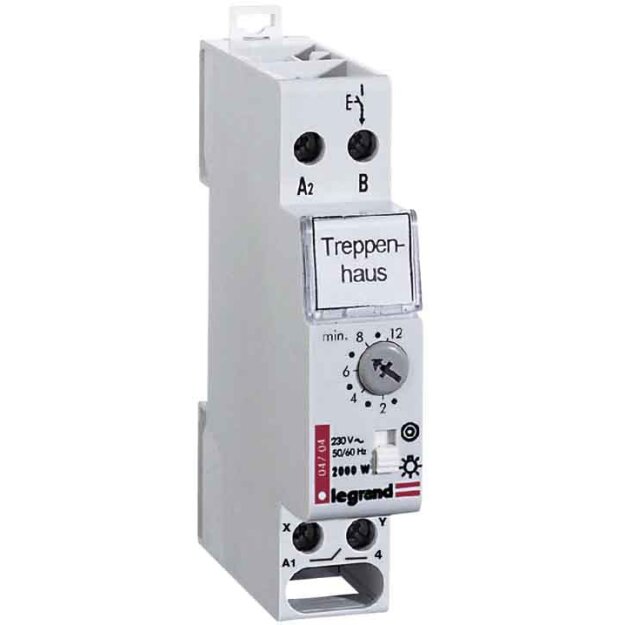 Legrand 004704 Rex800Multi Treppenlichtzeitschalter elektronisch 230V 0 5-12 Min