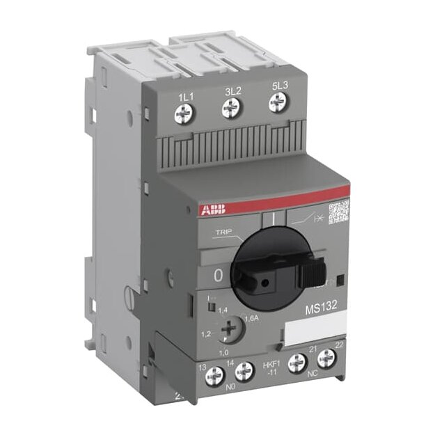 ABB MS132-0.4-HKF1-11 Motorschutzschalter Auslöseklasse 10 0.25 ... 0.4A HKF1-11 1SAM350005R1003